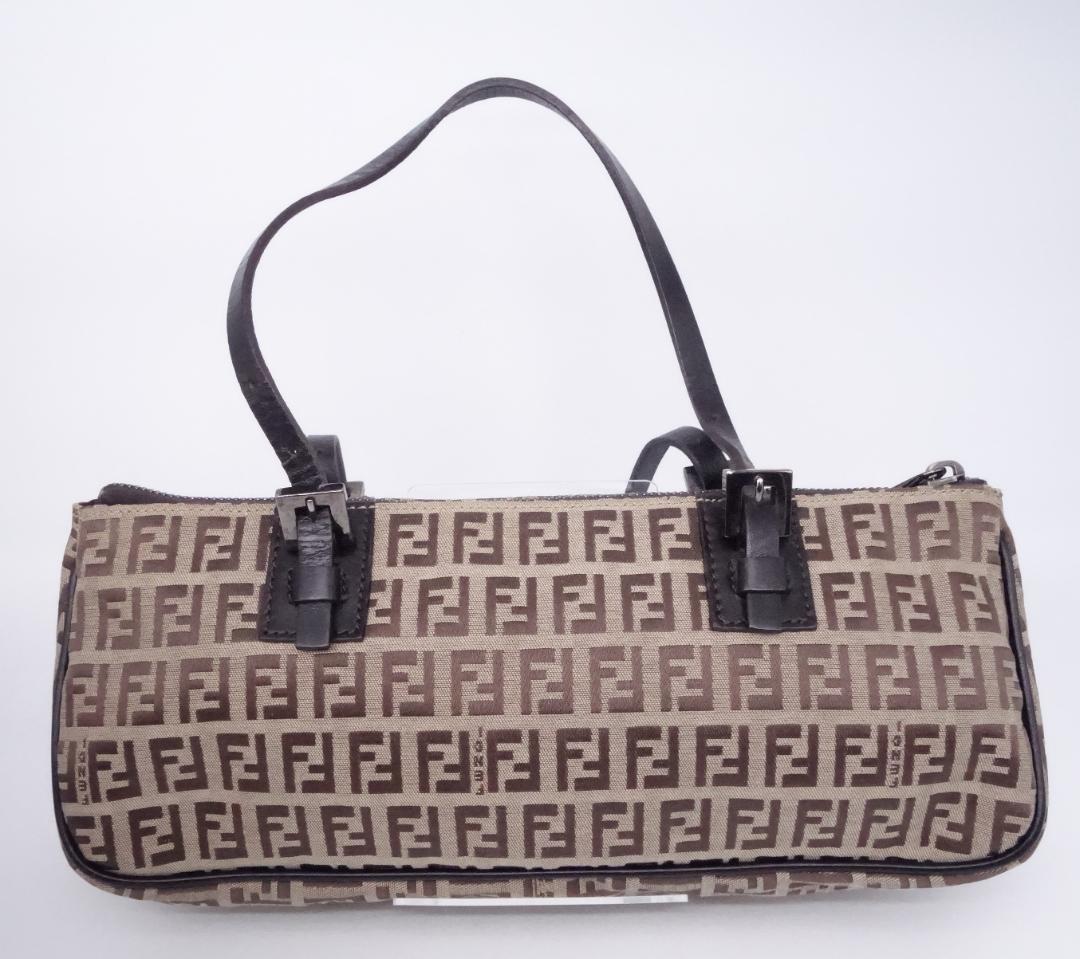 FENDI フェンディ ズッキーノ ハンドバッグ 8BL015 00NY1