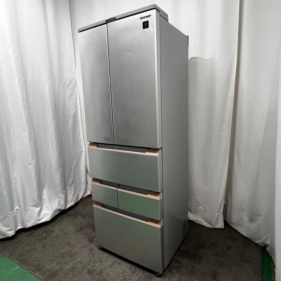 938⭕️冷蔵庫　大型　シャープ　400-500㍑　フレンチドア　安い　設置無料