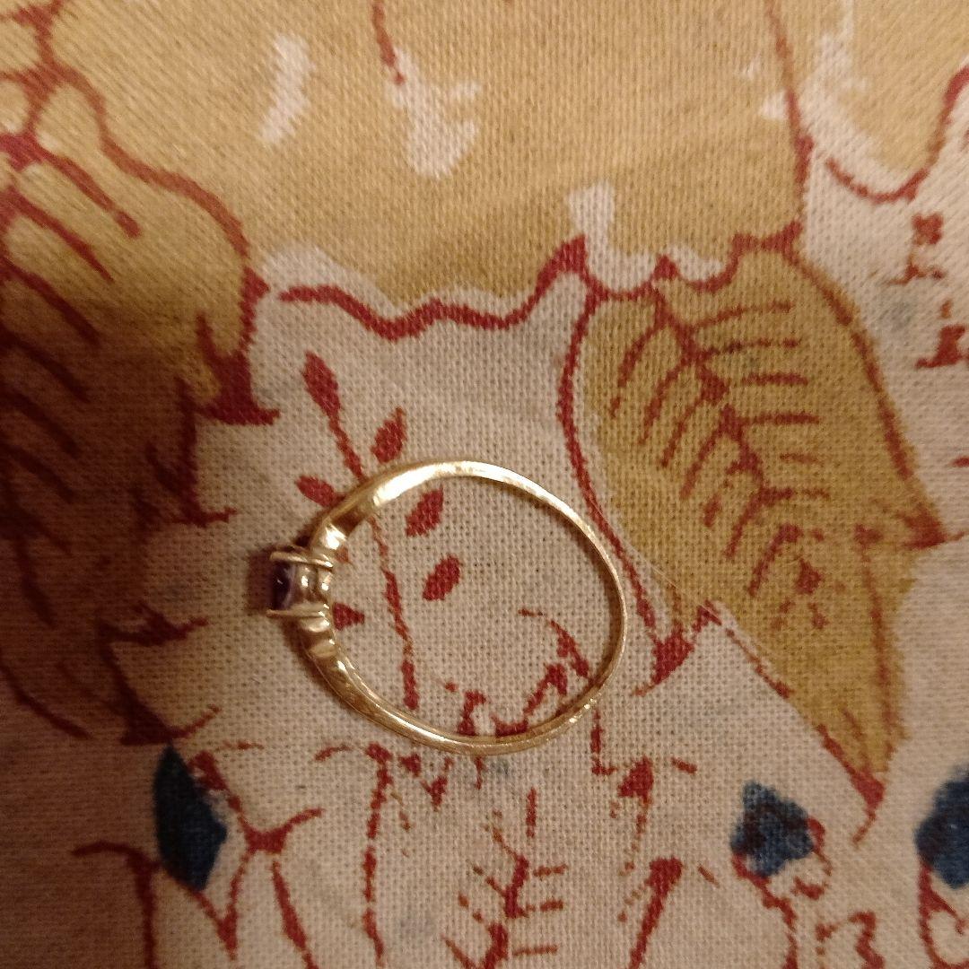 K18ルビーリング