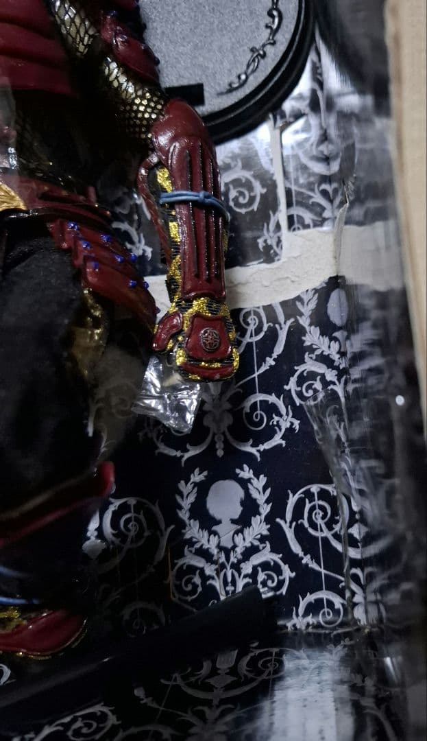 レア 聖飢魔Ⅱ デーモン閣下 ドール 陣羽織 黒装束 3点セット