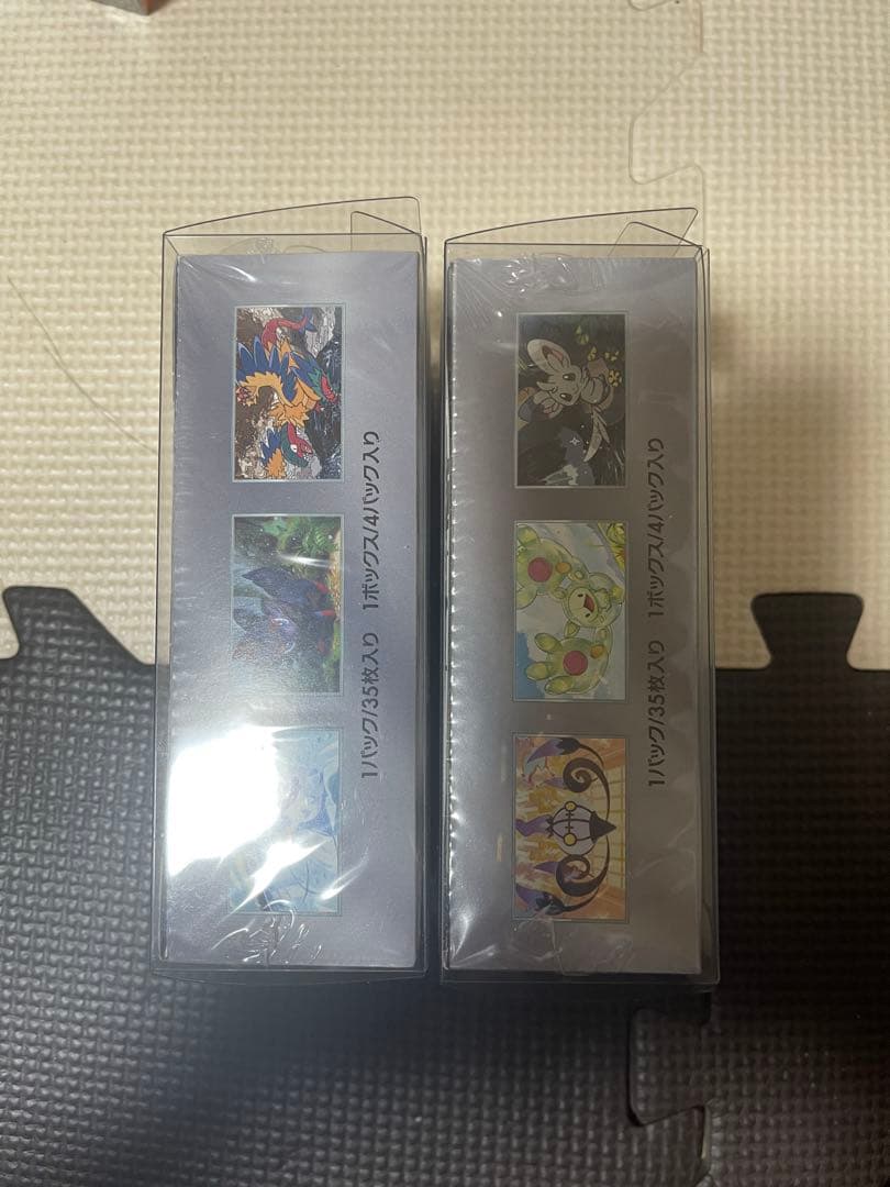 ポケカ 拡張パックデラックス 2種新品未開封シュリンク付き