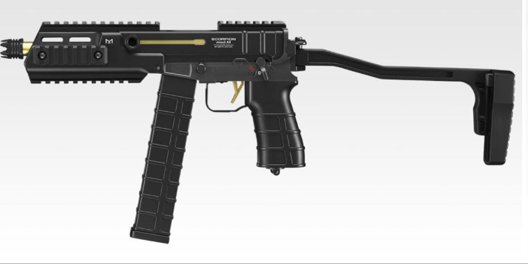 東京マルイ　スコーピオン モッドM ブラック サブマシンガン 東京マルイ 電動コンパクトマシンガン スコーピオン Mod.M
