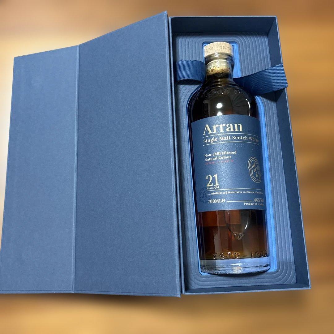アラン 21年 シングルモルトスコッチウイスキー 700ml アラン 21年