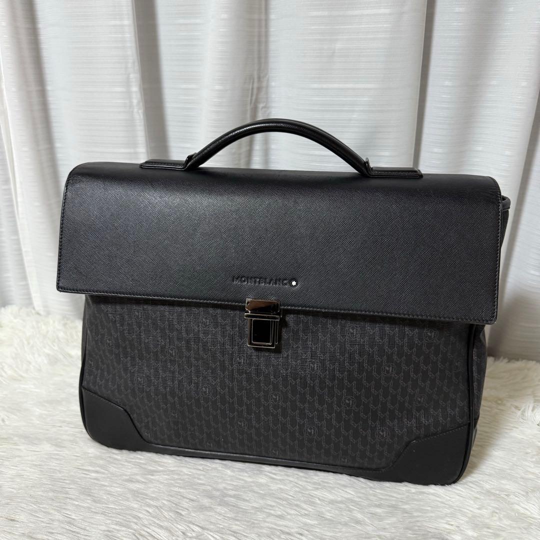⭐️極美品⭐️　MONTBLANC　モンブラン　ビジネスバッグ　ブラック