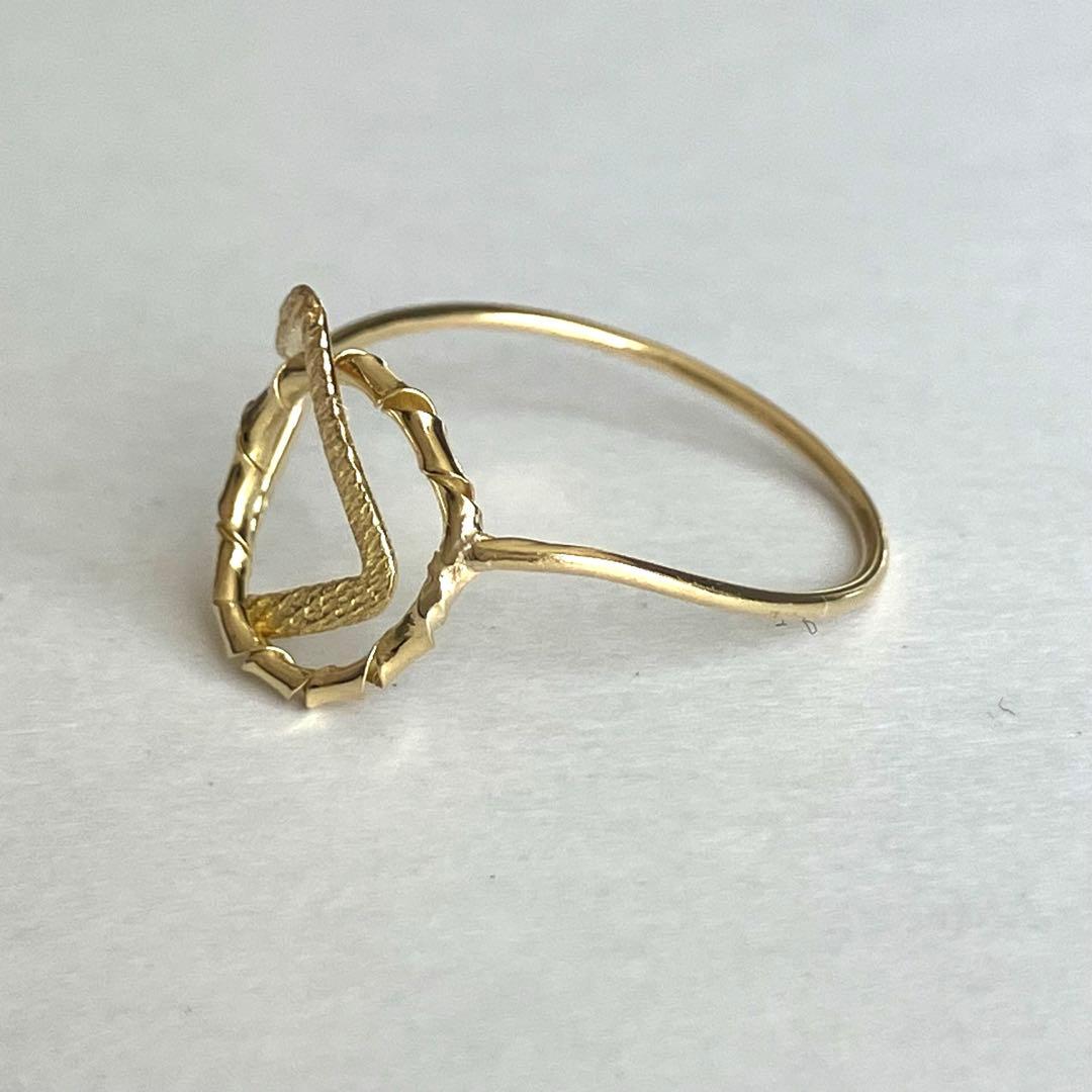 K18 18金　13号　リング　42