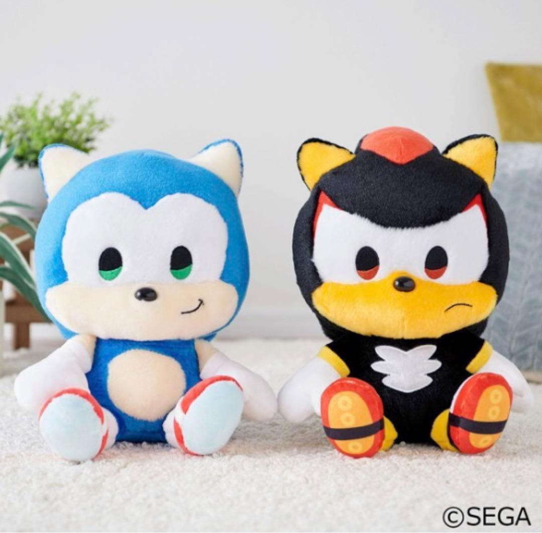 Mサイズ全4種セット☆SONIC＆FRIENDS ソニック＆フレンズ ぬいぐるみ
