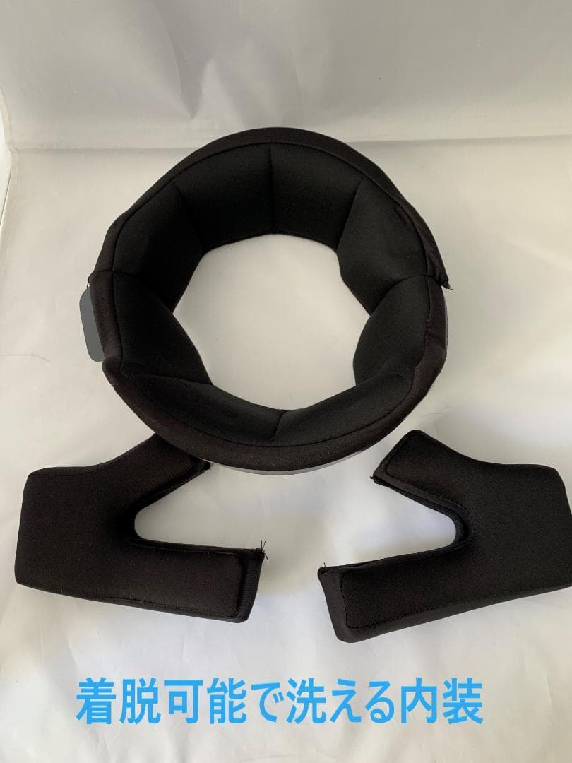 ビンテージフルフェイス　族ヘル　アイボリー　スモークシールドセット 新品 未使用