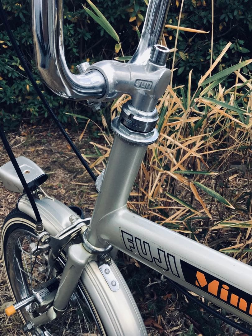 昭和レトロ 当時物 FUJI 折りたたみ自転車 ミニパック 専用輪行バッグ