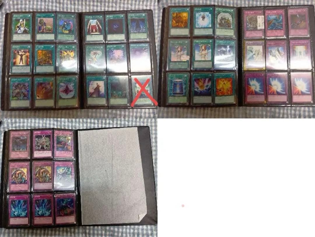 1103引退品デッキ10個サイド付き、関連カードバインダー2個