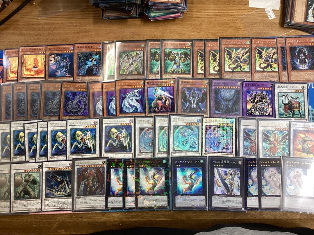 1103引退品デッキ10個サイド付き、関連カードバインダー2個