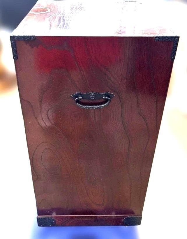 最終値下します。駿河民芸家具 欅材 小物引き出し 美品 欅 小物