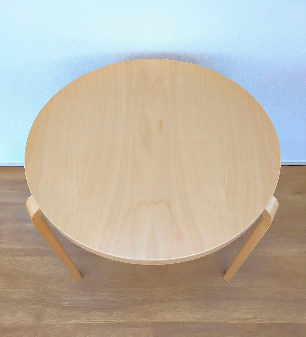 C*d様 アルテック 90B テーブル バーチ 円形 ナチュラルラッカー art