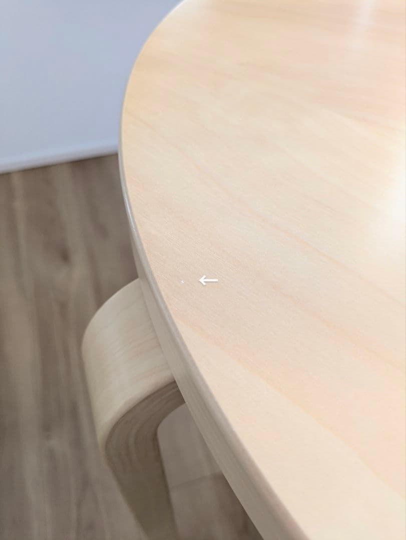 C*d様 アルテック 90B テーブル バーチ 円形 ナチュラルラッカー art