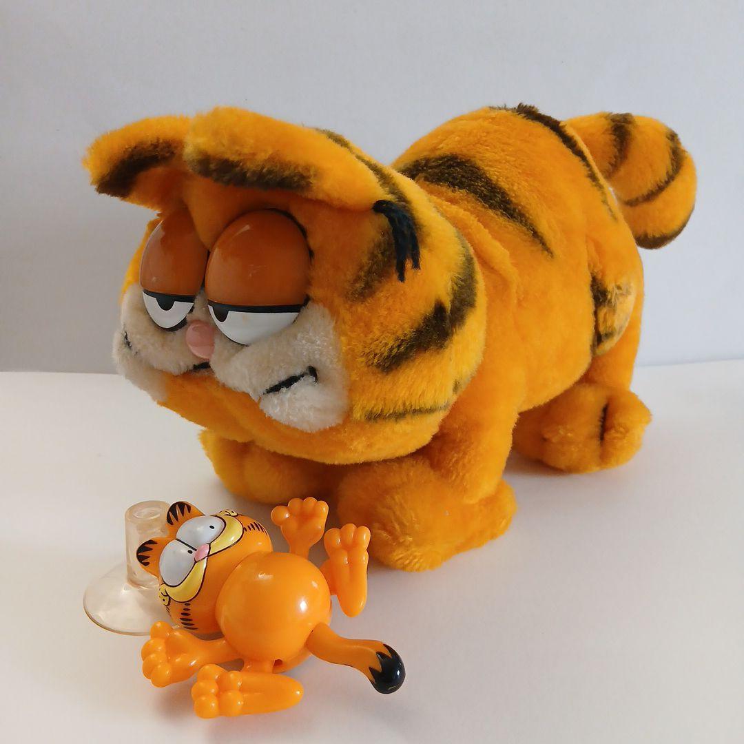 おまけ付き　ガーフィールド　ぬいぐるみ　ヴィンテージ　アメトイ　アメキャラ USED品 ガーフィールド ぬいぐるみ XS ヴィンテージ品 キャラクター