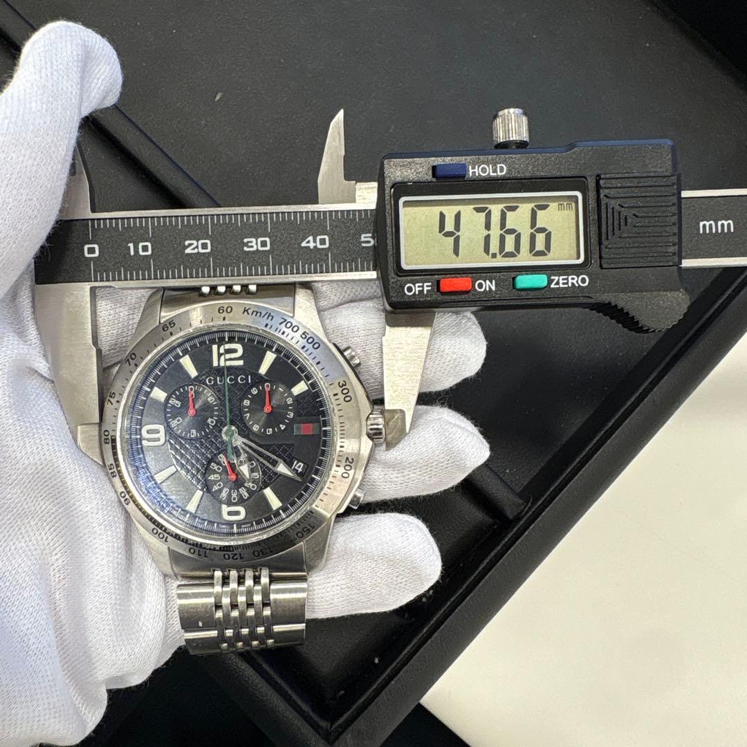 GUCCI 126.2 黒文字盤　クロノグラフ 腕時計