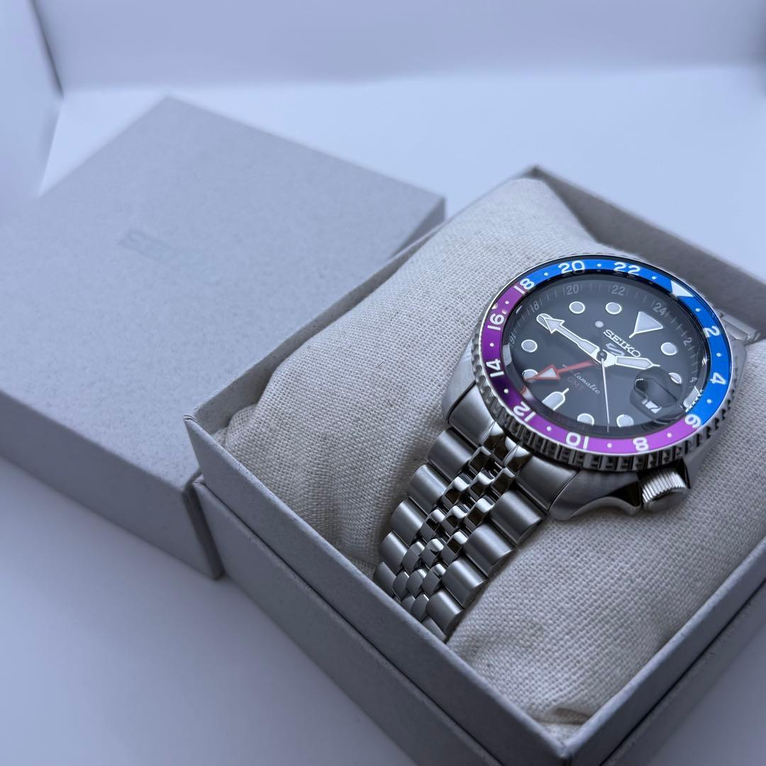 【新品未使用】セイコー　SKX 箱説保　SBSC021 GMT 希少　自動巻