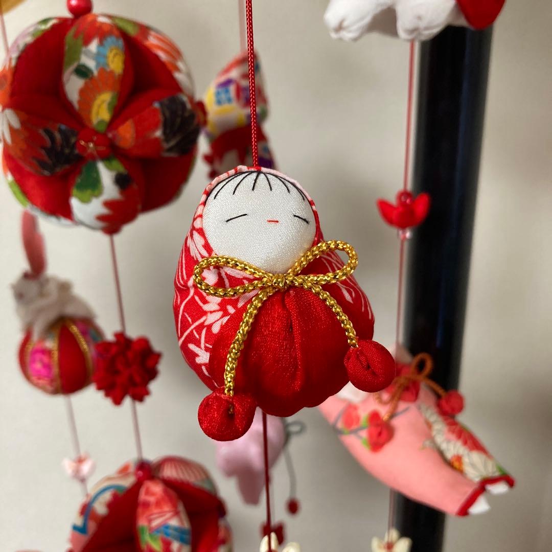 522 あーちゃん　吊るし雛　吊るし飾り