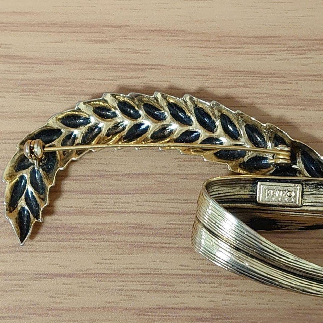 KENZO ケンゾー ブローチ 麦 ヴィンテージ - メルカリ