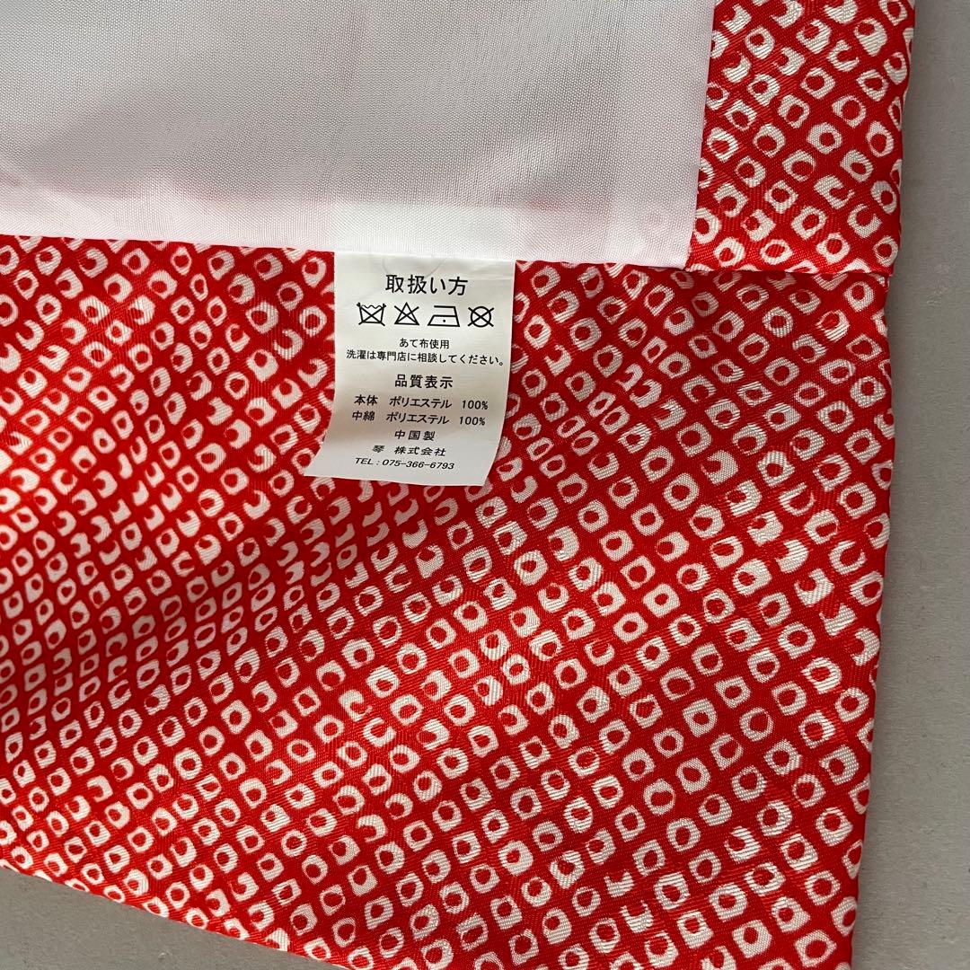 七五三　３歳　女の子　正絹お着物セット　被布コーデ