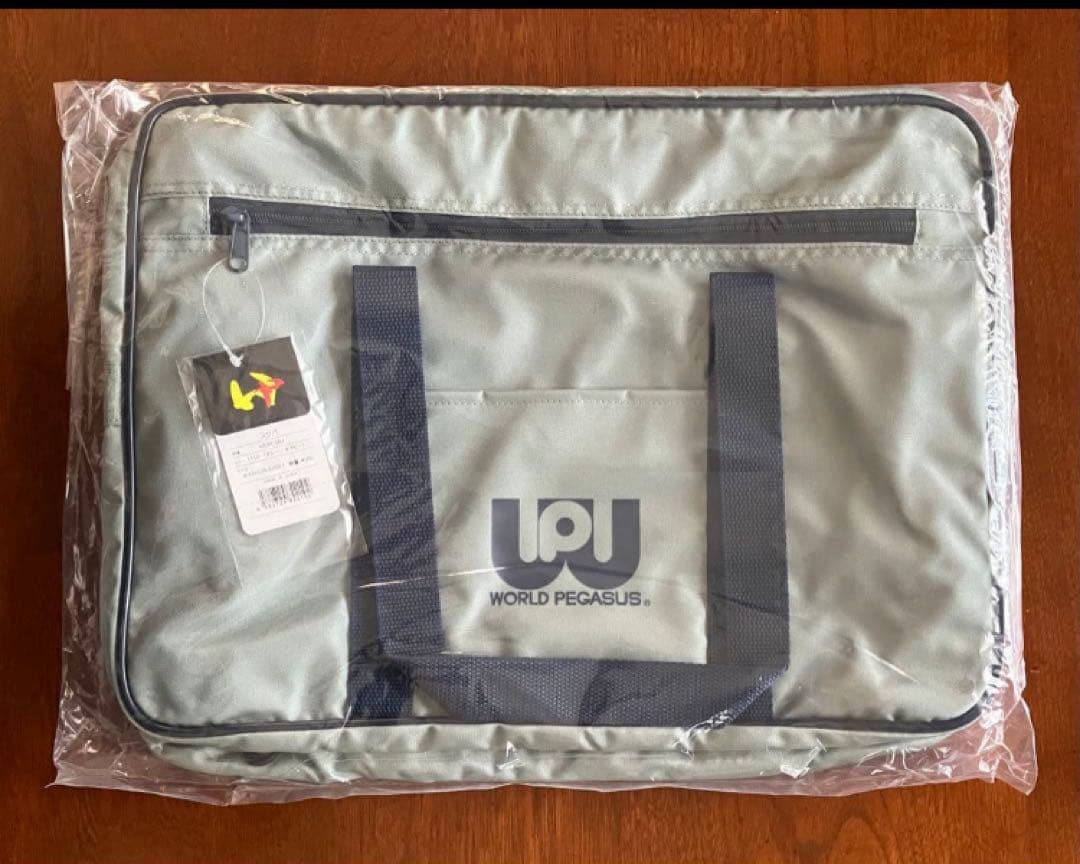 新品】ワールドペガサスWORLDPEGASUSスクバ グレー ワッペ 旧ワッペ