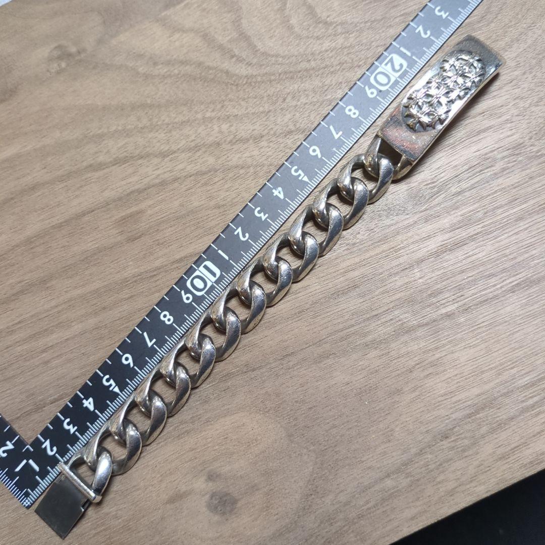重量級 シルバーブレスレット