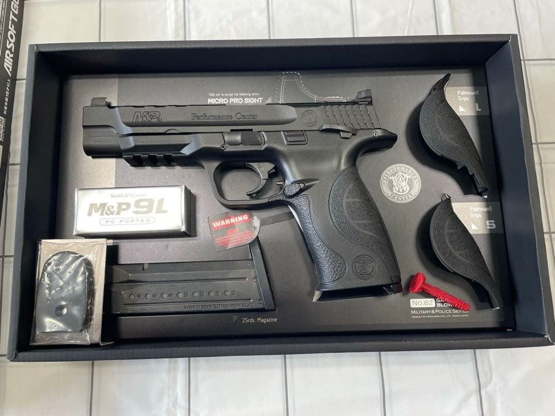 Smith & Wesson M&P 9L PC PORTED ガスガン　美品