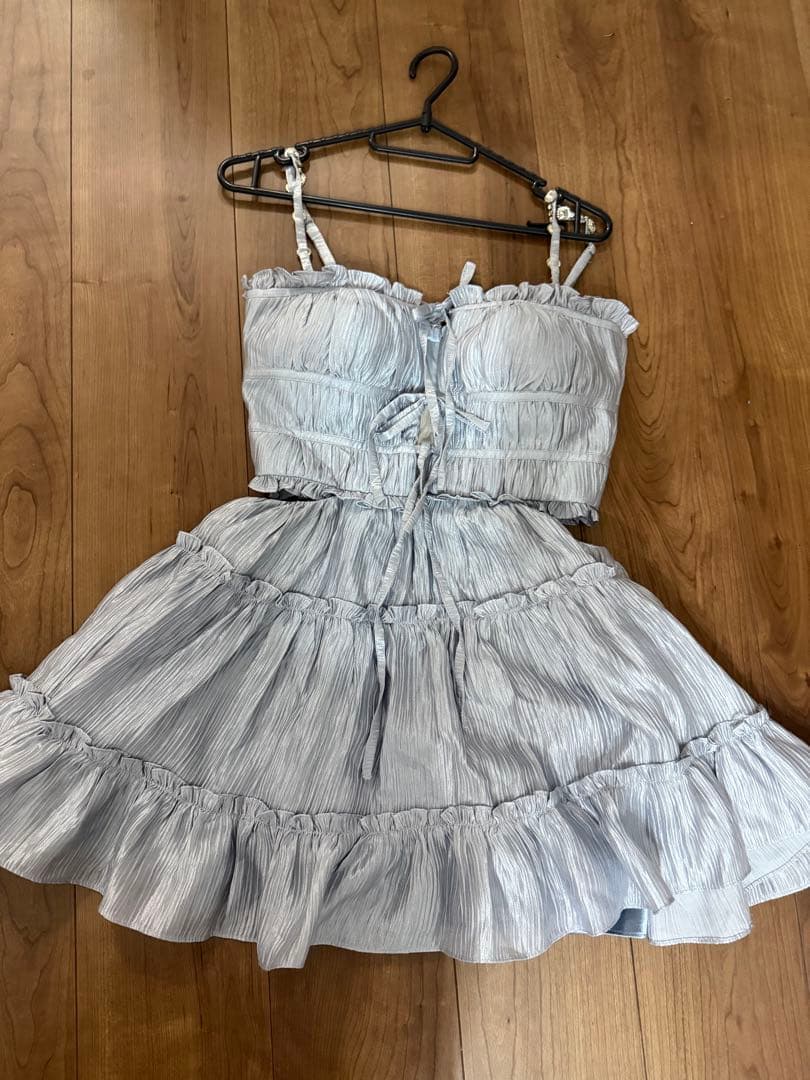 sugar ローブドフルール ミニドレス