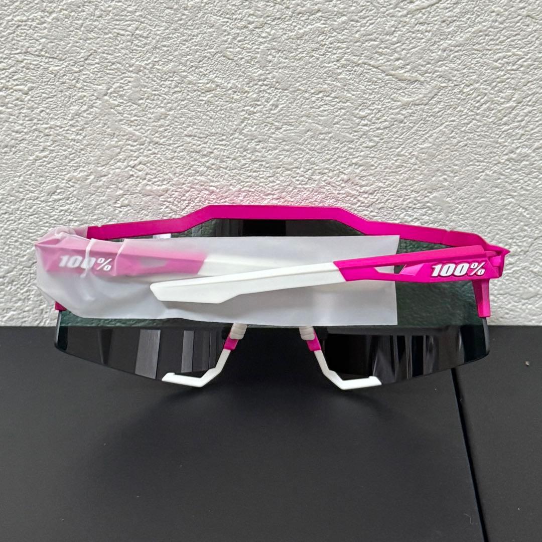 100% Speedcraft 大人用 サングラス ピンク タティスJrモデル