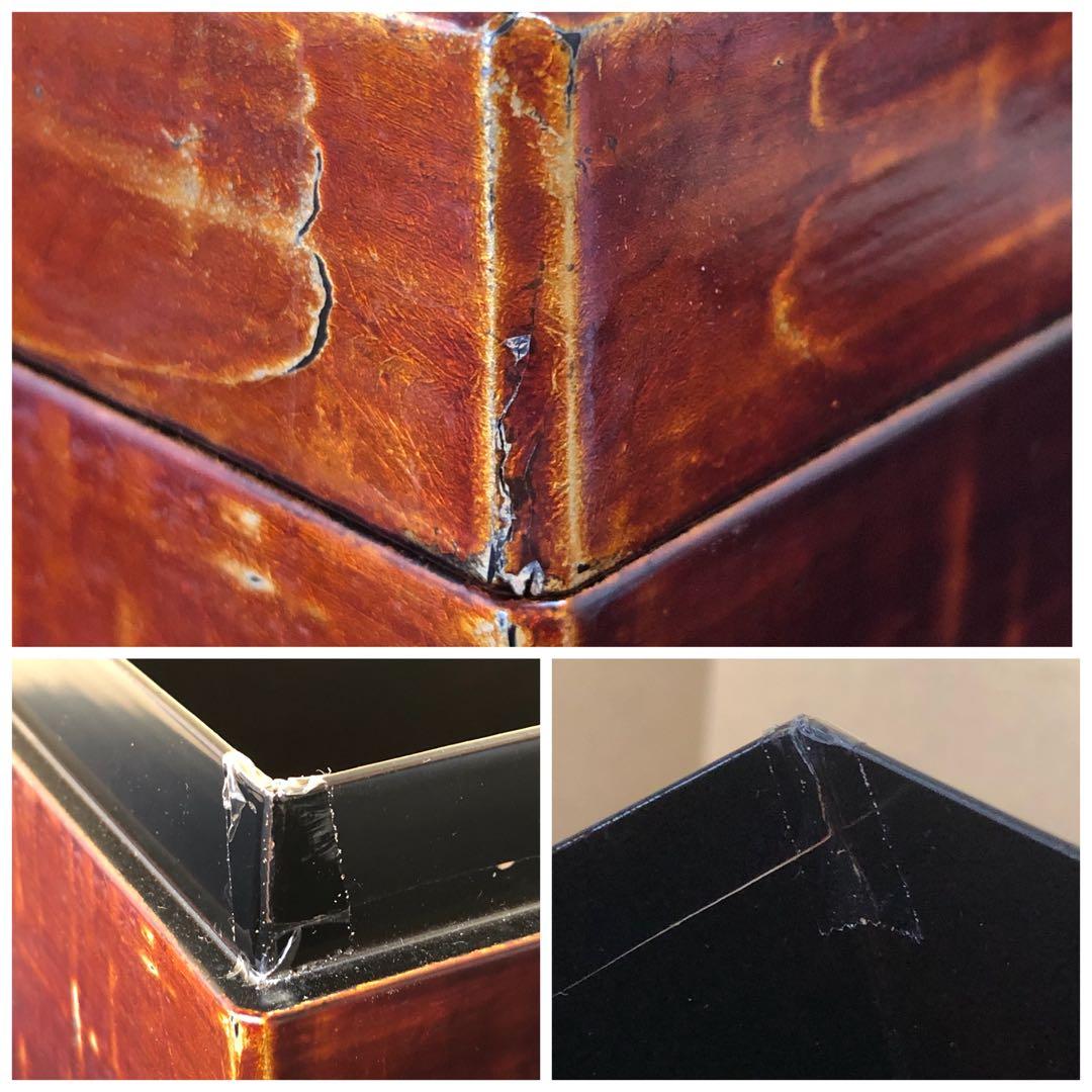 ‼️割引《R》茶道具 茶箱 お茶道具9点 帛紗 仕覆付　250731F3