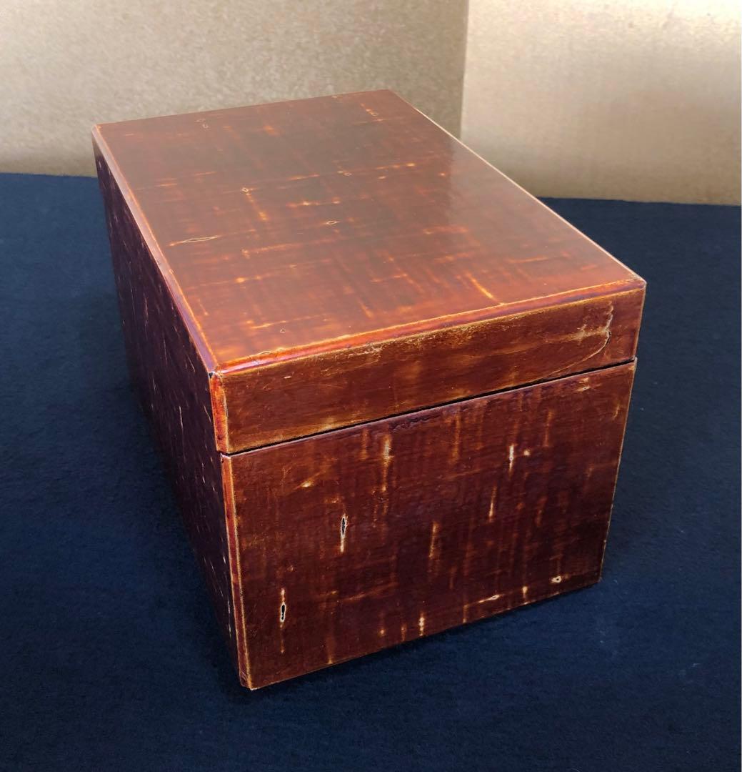 ‼️割引《R》茶道具 茶箱 お茶道具9点 帛紗 仕覆付　250731F3