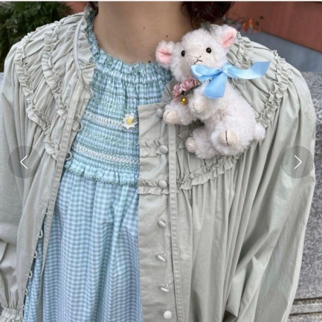 PINK HOUSE ピンクハウス ひつじぬいぐるみコサージュ - メルカリ