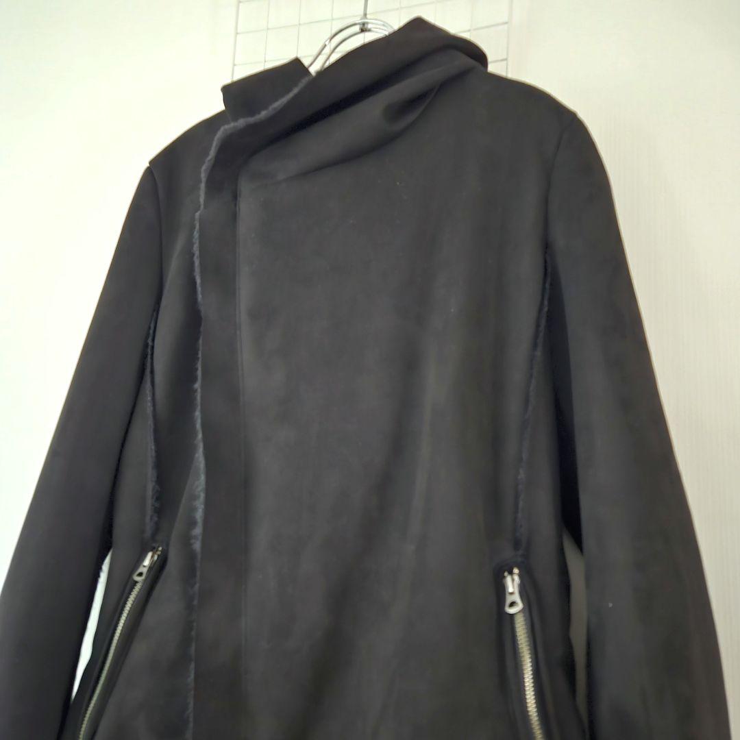 CIVARIZE シヴァーライズ フェイクムートンコート 黒 44