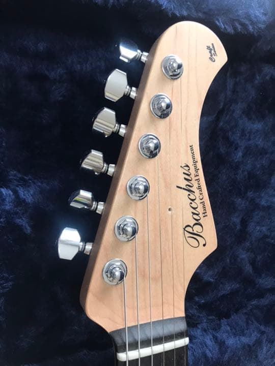 良・美品】薔薇髑髏ペイント・hideモデル。モッキンバードエレキギター