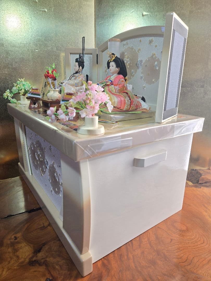 【一点限り】雛人形 収納飾り　SH41