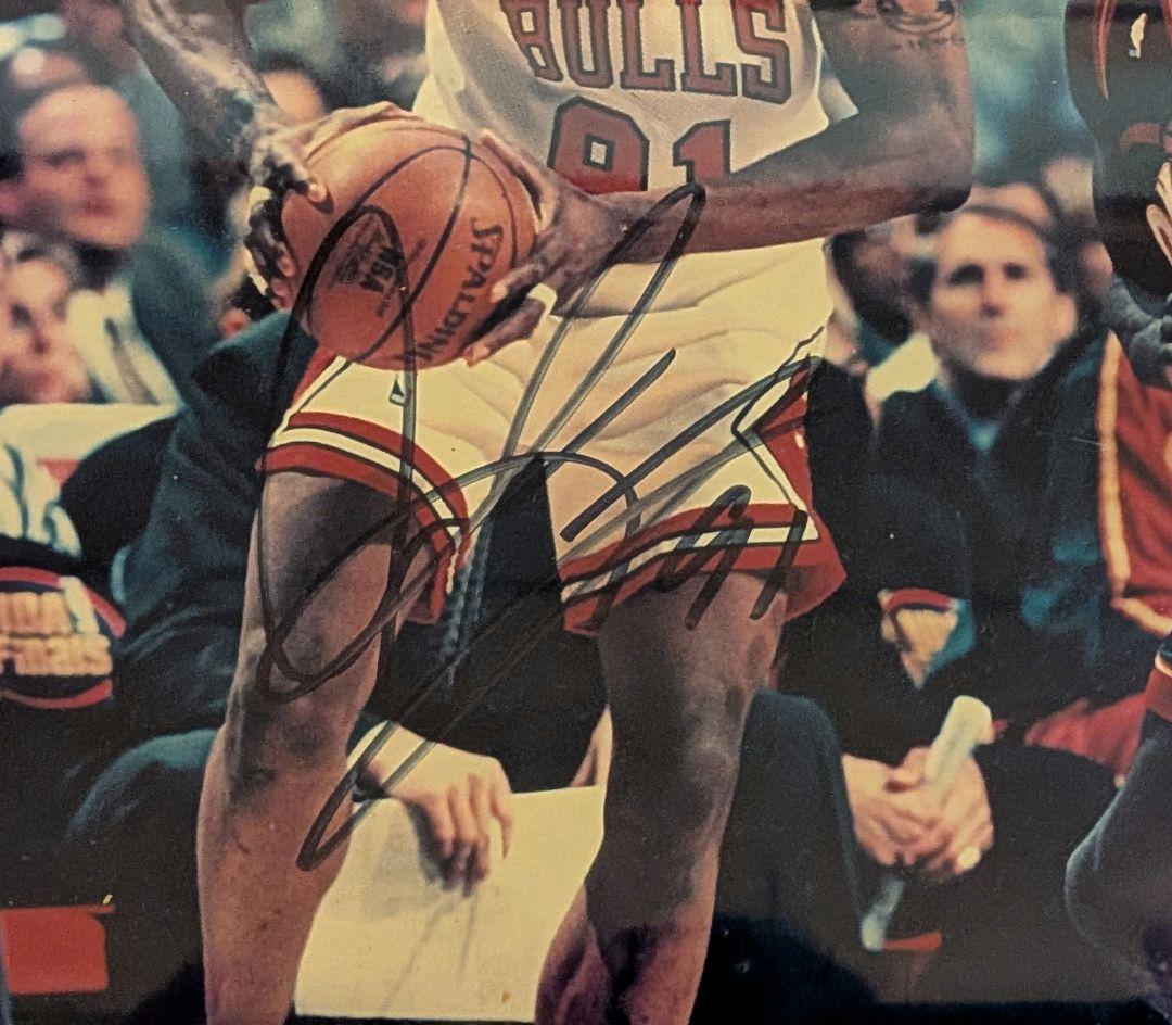 レア】デニス・ロッドマン オールスター 記念サイン入 - メルカリ