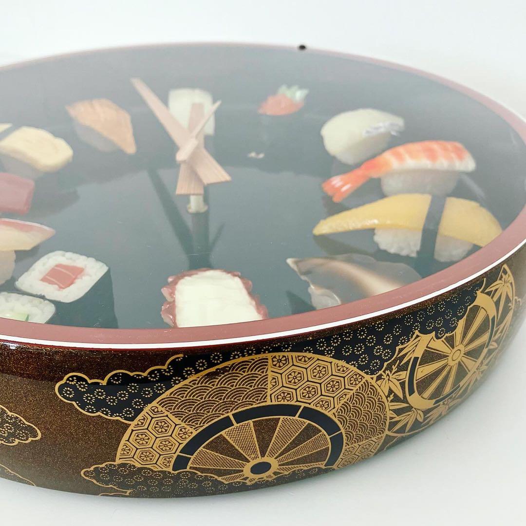 お寿司　掛け時計　食品サンプル　古道具　インテリア雑貨　オブジェ　握り寿司