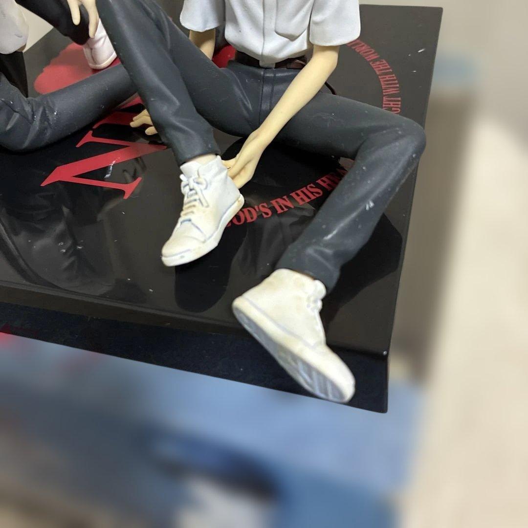 シンジ&カヲル 1/8スケールフィギュア 学校制服ver.