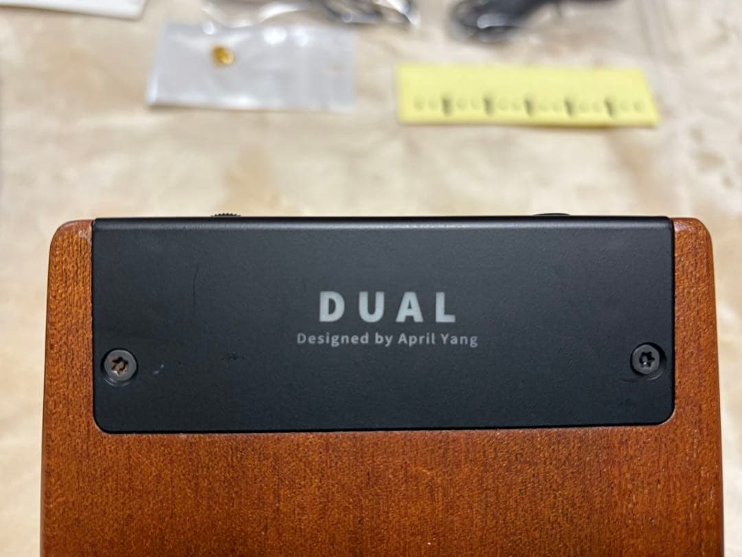 April Yangカリンバ DUAL D1［ウォルナット］旧バージョン➕本2冊