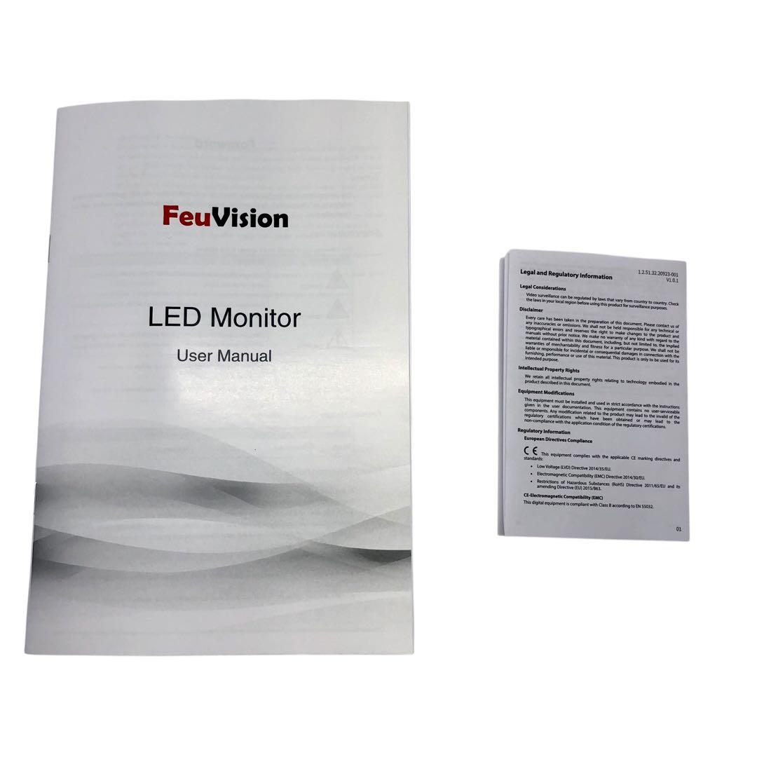 開封済・未使用】FeuVision 27インチLEDモニター FSID27AF