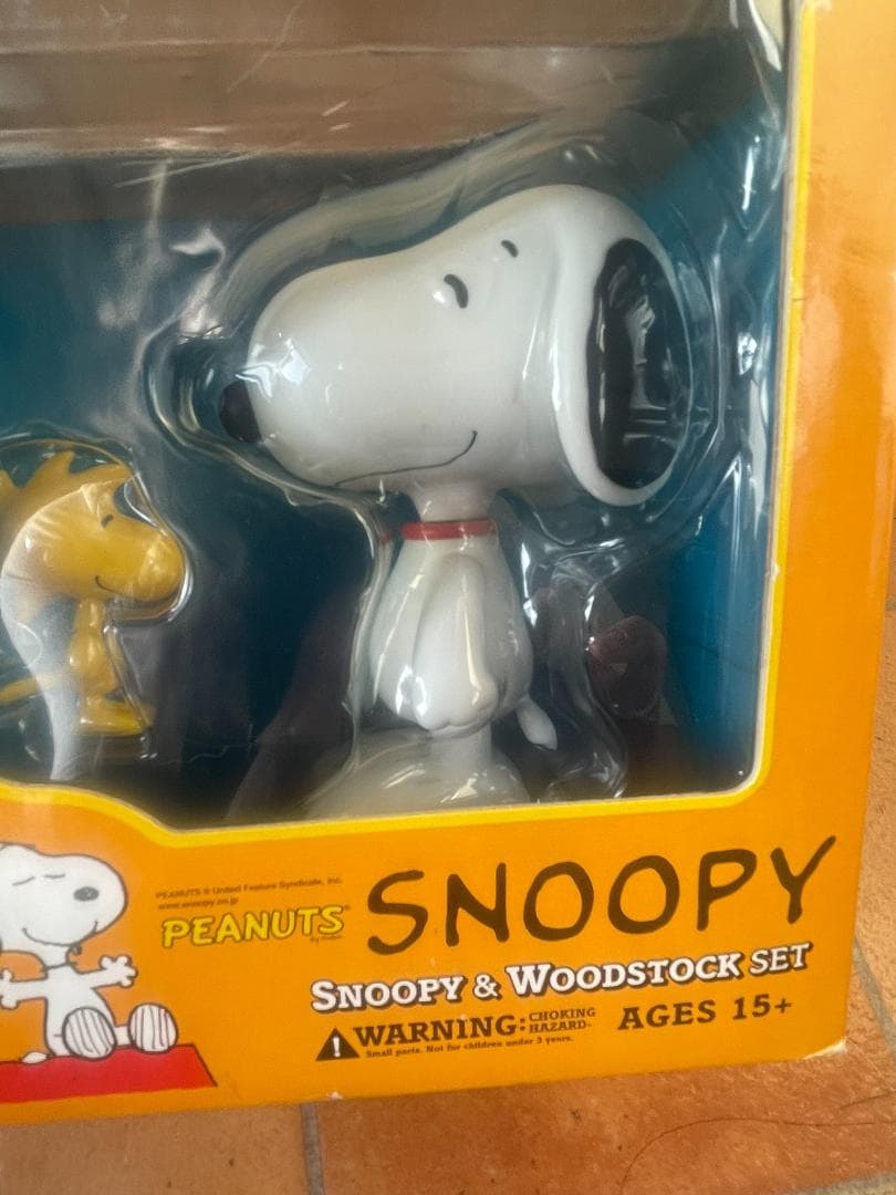 未開封 VCD メディコムトイ スヌーピー & ウッドストック