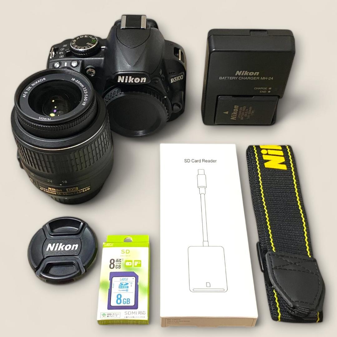 Nikon デジタル一眼レフ D3100 ズームレンズキット ⭐スマホ転送⭐01