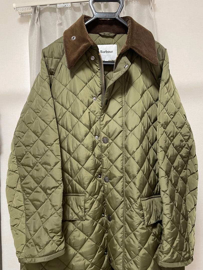 『バブアー』キルティングコート