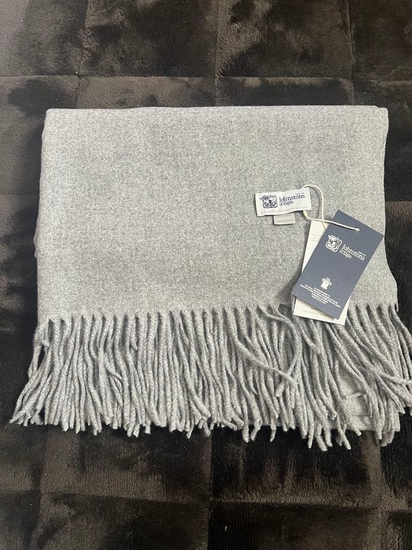 気まぐれ値下げ！ジョンストンズ カシミア 大判ストール マフラー