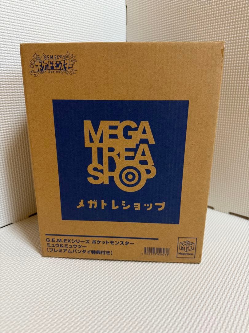 【美品】G.E.M.EXシリーズ ミュウ＆ミュウツー フィギュア　特典色紙付