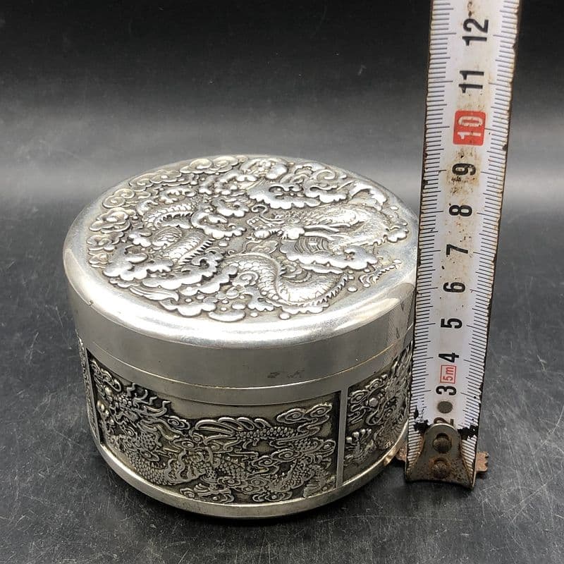 銅製 竜騰四海茶壺 雲龍茶壺 装飾品 工芸品 美術品 置物