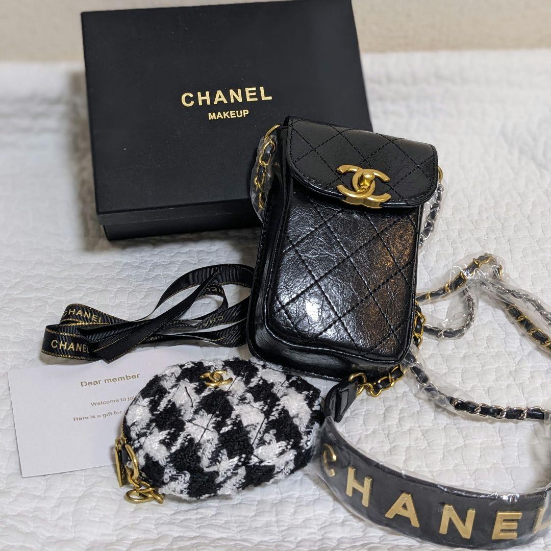 シャネルビューティー スマホショルダー スマホケース ミニバッグ ポーチ