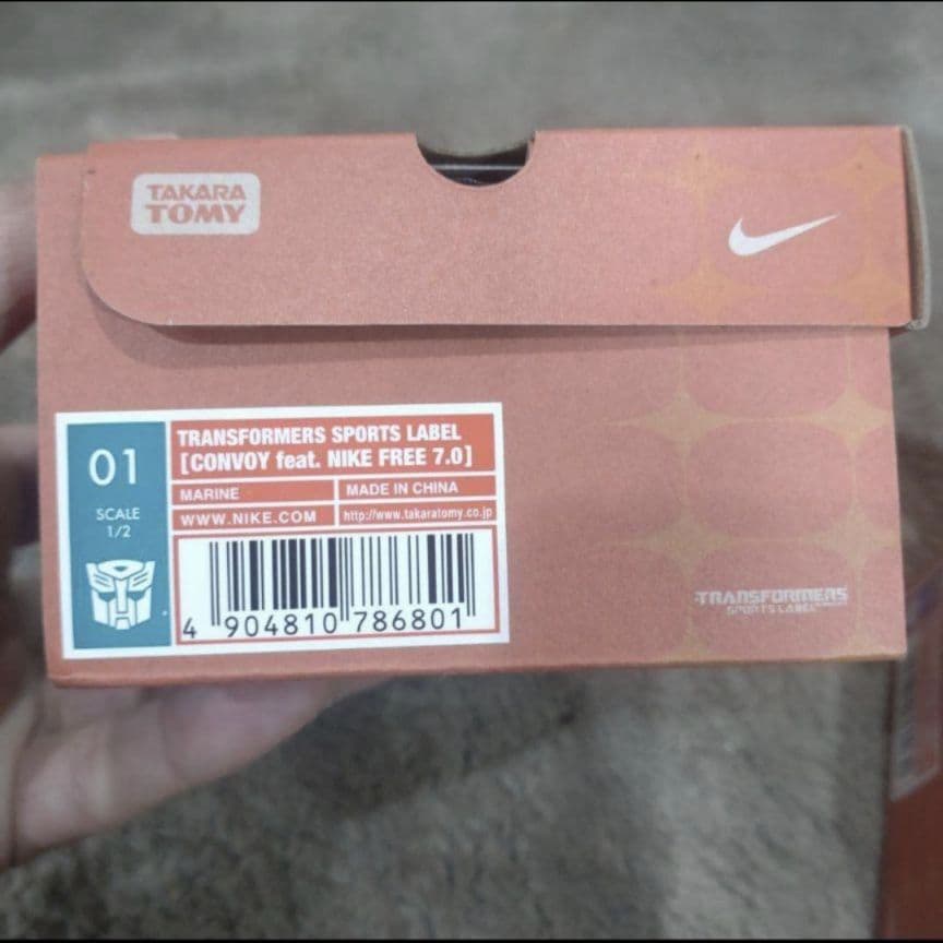 トランスフォーマー ナイキ スポーツレーベル コンボイ メガトロン セット販売