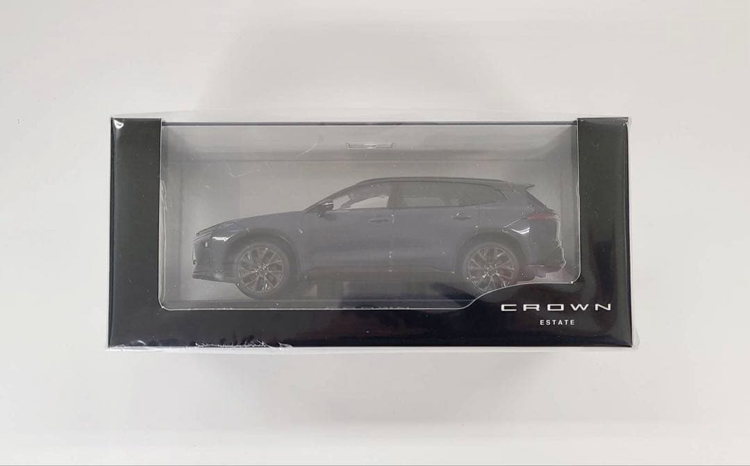 トヨタ　クラウンエステート　カラーサンプルミニカー 新型クラウンエステート ミニカー カラーサンプル ブラック 黒【非売品