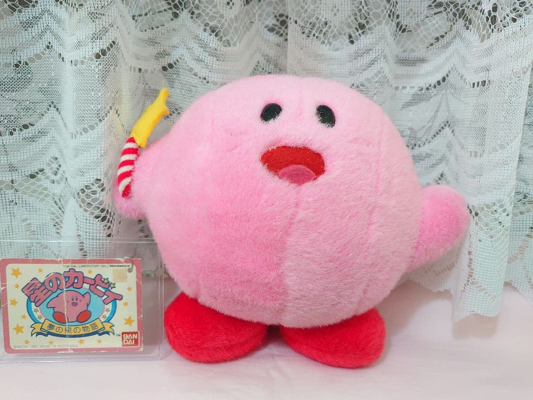 オンライン 星のカービィ夢の泉の物語☆カービィぬいぐるみ☆当時物☆