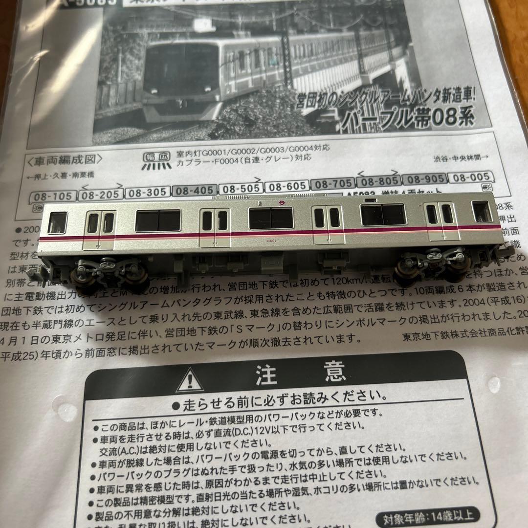 A5081 営団地下鉄/東京メトロ08系 中間4両